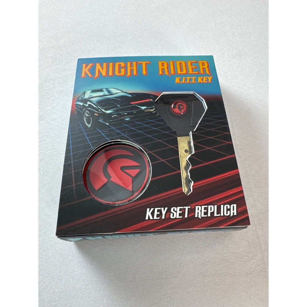 Knight Rider KITT Key Replica Doctor Collector DCKITT03 Keychain Open Box